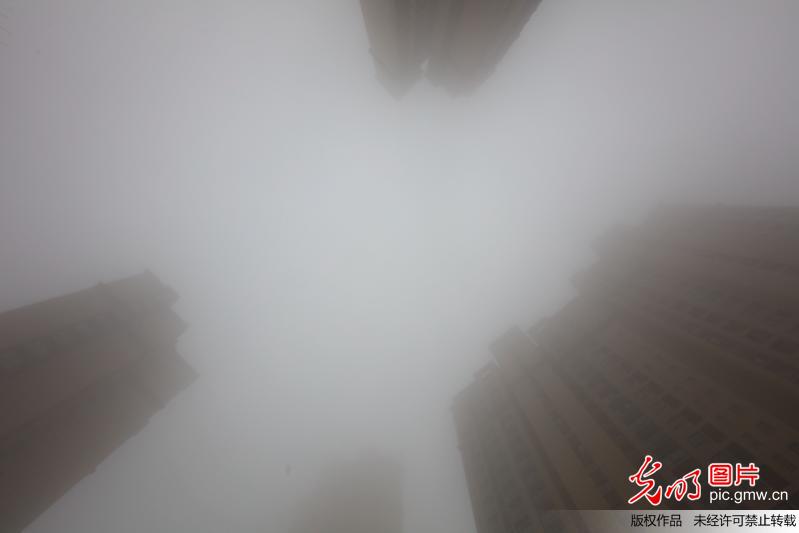 多地迎大雾天气 能见度极低